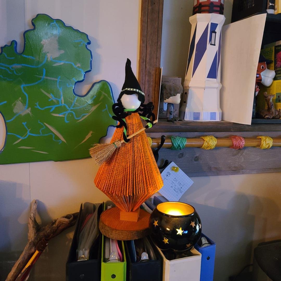 My witch has landed.