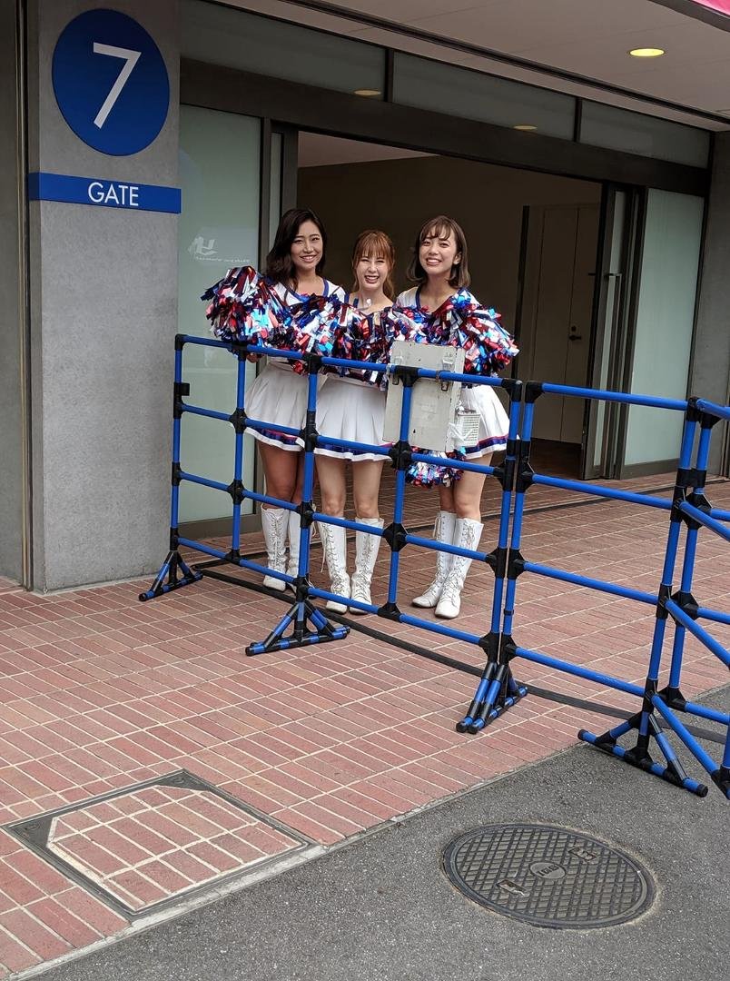 A few of their cheerleaders