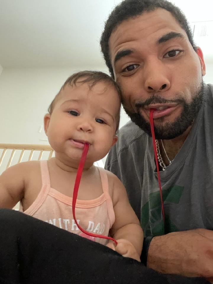 My mini me and his mini me just hangin out