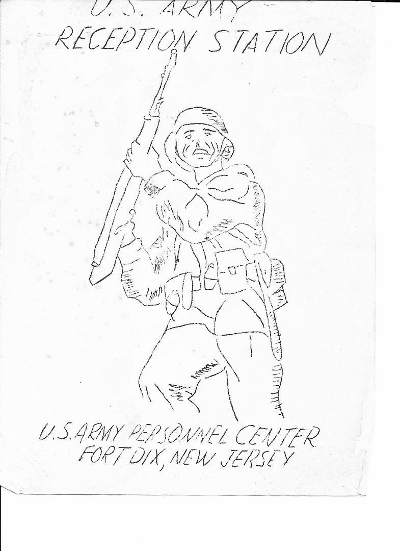 The cover of the very first pamphlet I ever received from the US ARMY at Fort Dix 1970.
