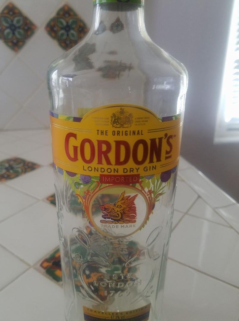 Can anyone explain why a bottle of Gordon's London Dry Gin, purchased in London, say "IMPORTED"? Imported from where?