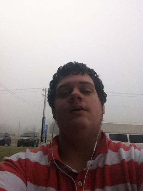 Me going in to work
