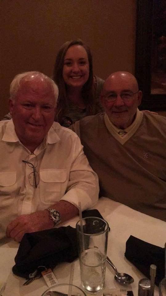 Lea Ciavarella, Tony Civerella at here 22ng birthday dinner