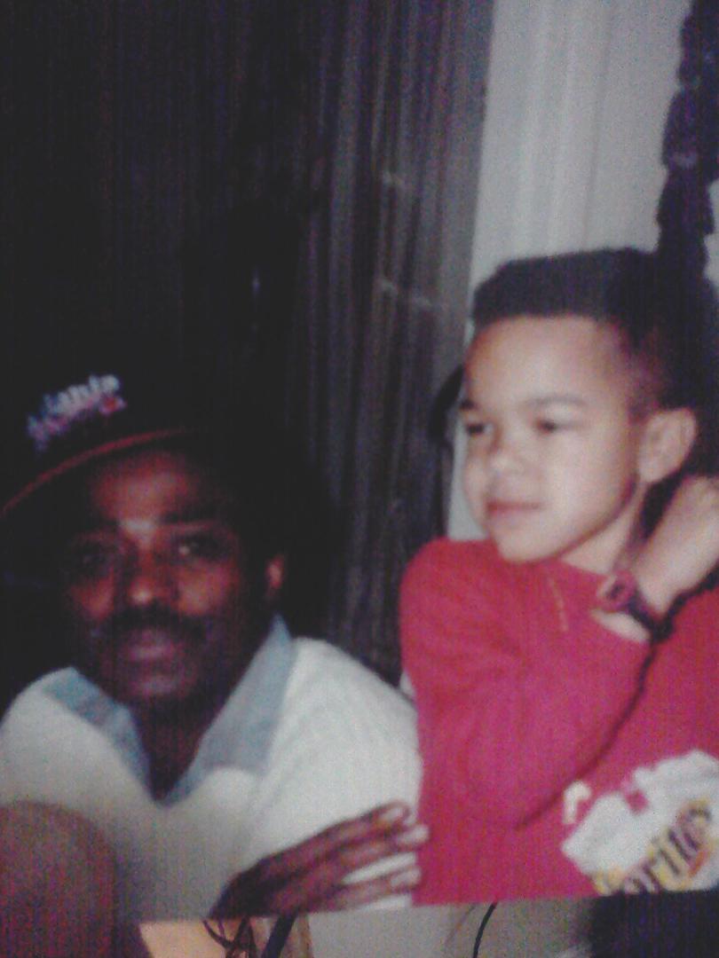me and uncle ernie (r.i.p.)