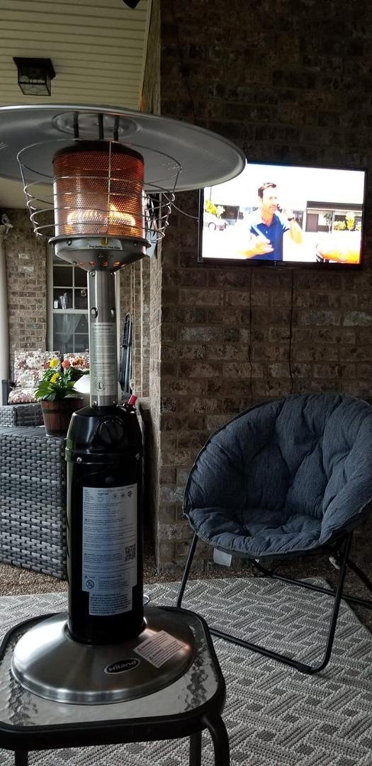 Nice evening with a wee bit of heat.