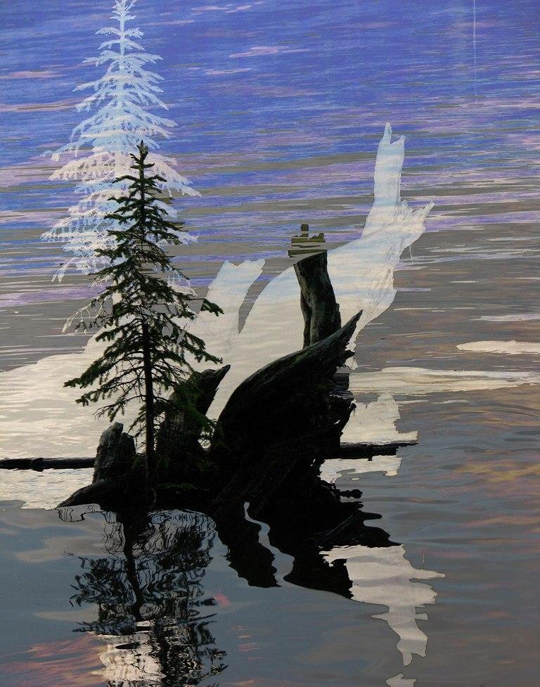 I think this finally worked...one of my mentors named it "On Walden Pond"