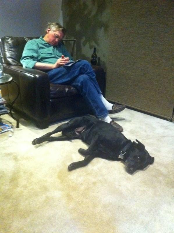 Don and Luna taking a snooz.
