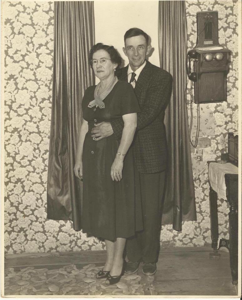 Mamaw and Papaw Peay. Dad looked so much like Papaw
