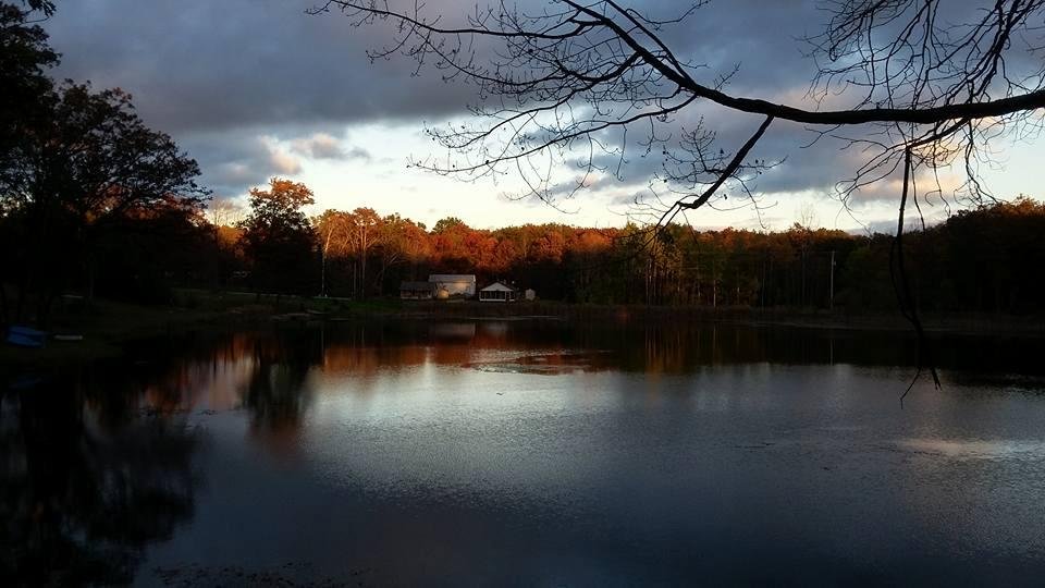Beautiful fall evening in Harrison!