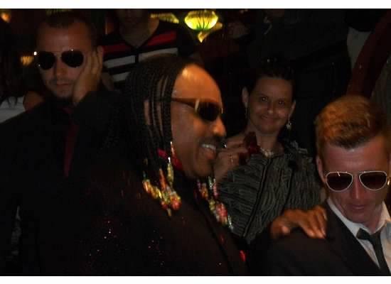 Just got back from a cruise and Stevie Wonder showed up and entertained us! Just sang three songs but it was such a surprise! Carnival Magic