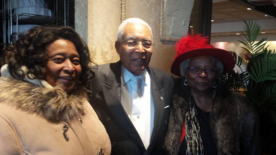 Rev. Archie Richmond, Barbara and Gwen at Quinn's Annual Luncheon. We had a great time!