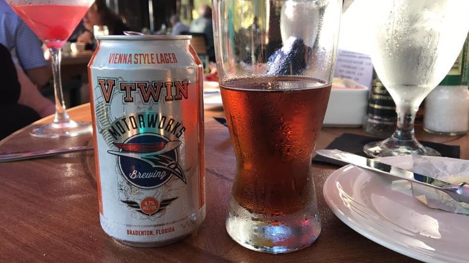 First day on Longboat Key. Great local beer and seafood. Priceless!