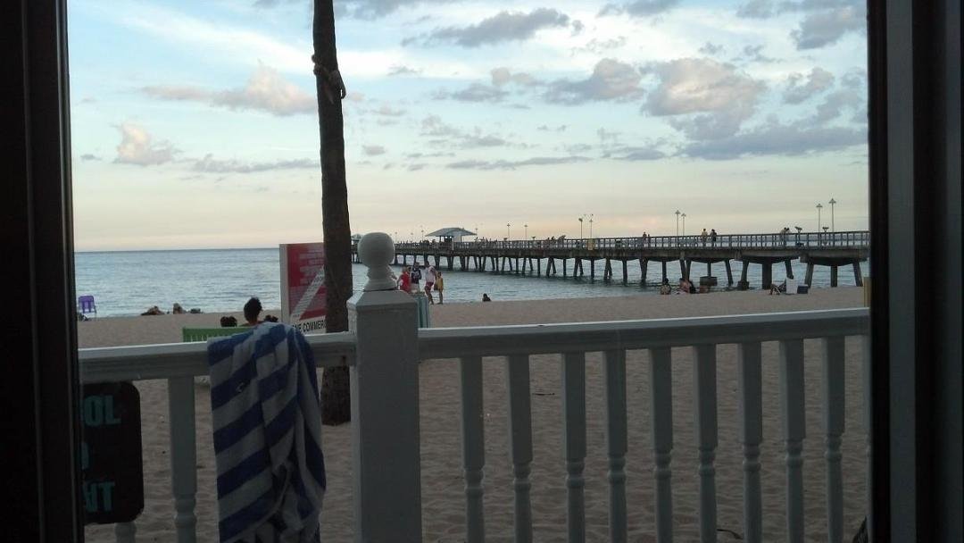 View from Aruba cafe Fort Lauderdale Florida