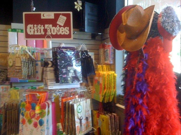 Hats, Boas, Gift Wrap and...