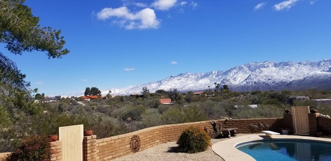 This is why I moved to Tucson 50 degrees and sunny the next day!!!