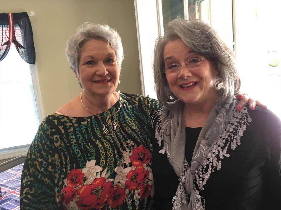 Beautiful picture of Vernola and Babs!