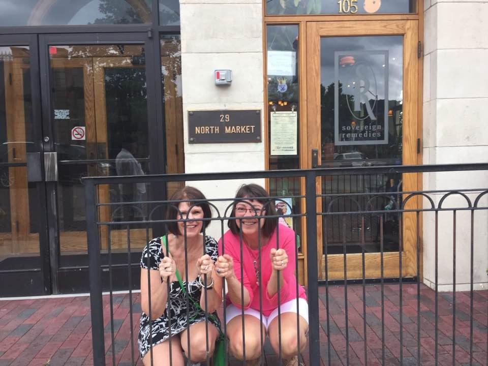 Another fun day in Asheville North Carolina with Vicki and David law