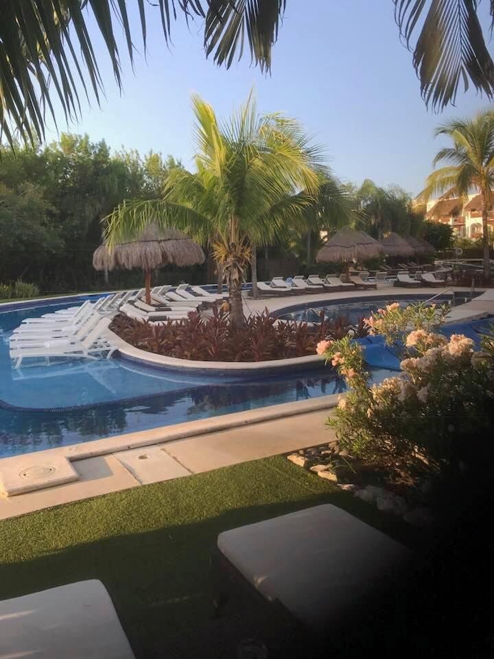 Last morning in Cancun.
