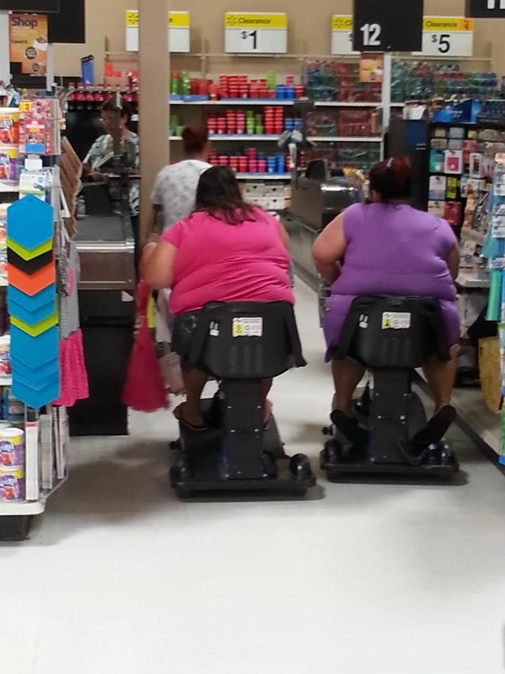 People of Walmart, Cherry Hill, NJ. Today. Git ER DONE!