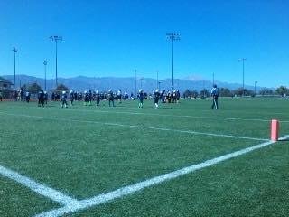 This is how you watch football on a Saturday!