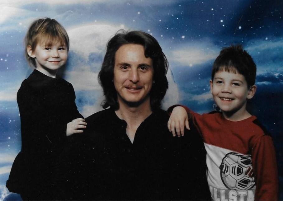 TBT photo, me with my two oldest grandkids Rain & Aurora 2004