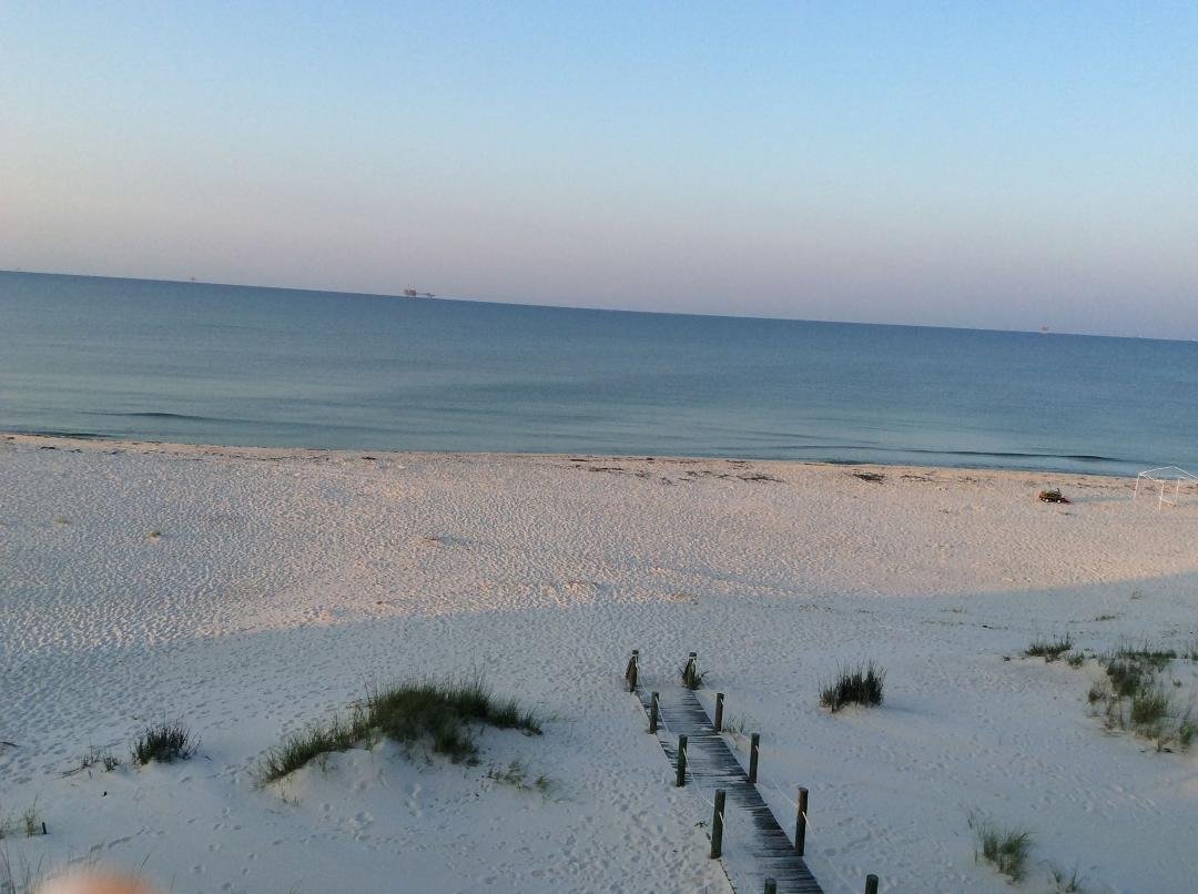 From our backdoor to the beach