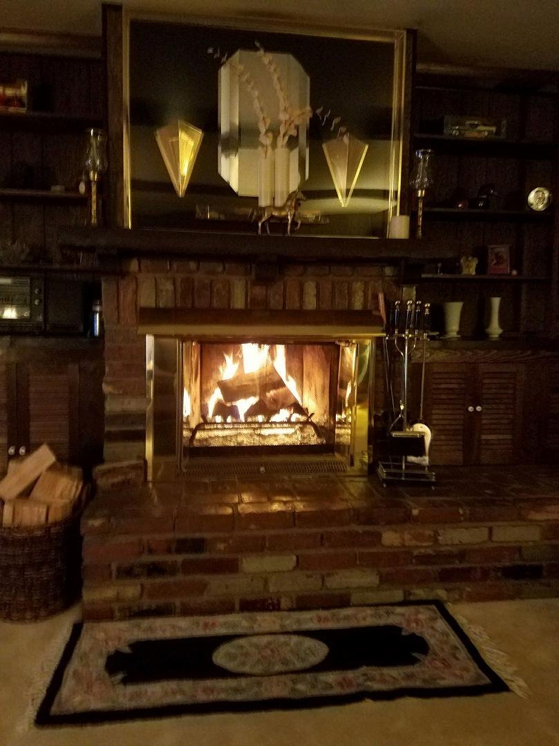 Staying warm in Wheeling.