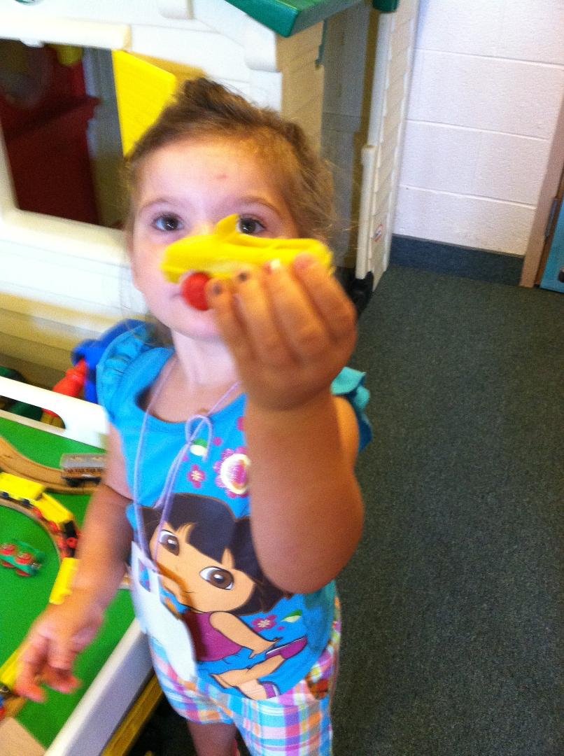 Helena my granddaughter first day of prescppl'