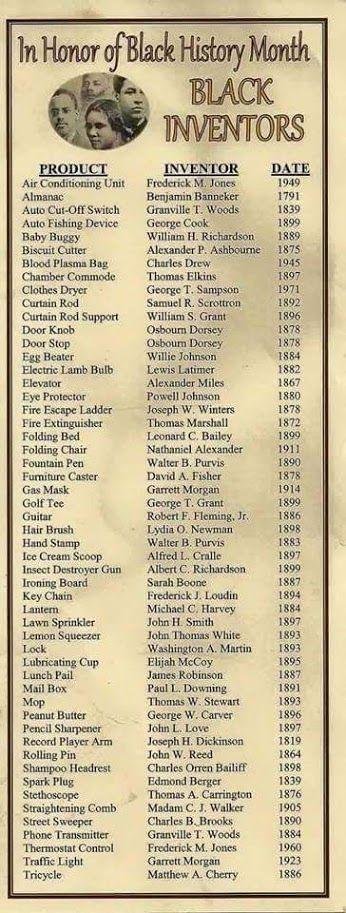 Let Me Ask You.., Do you Really Believe This List? The Baby Buggy? Who invented the metal, and canvas, and wheels before it was "invented"? Give an Ape enough bananas and he'll learn to ride a bicycle, but he didn't "invent