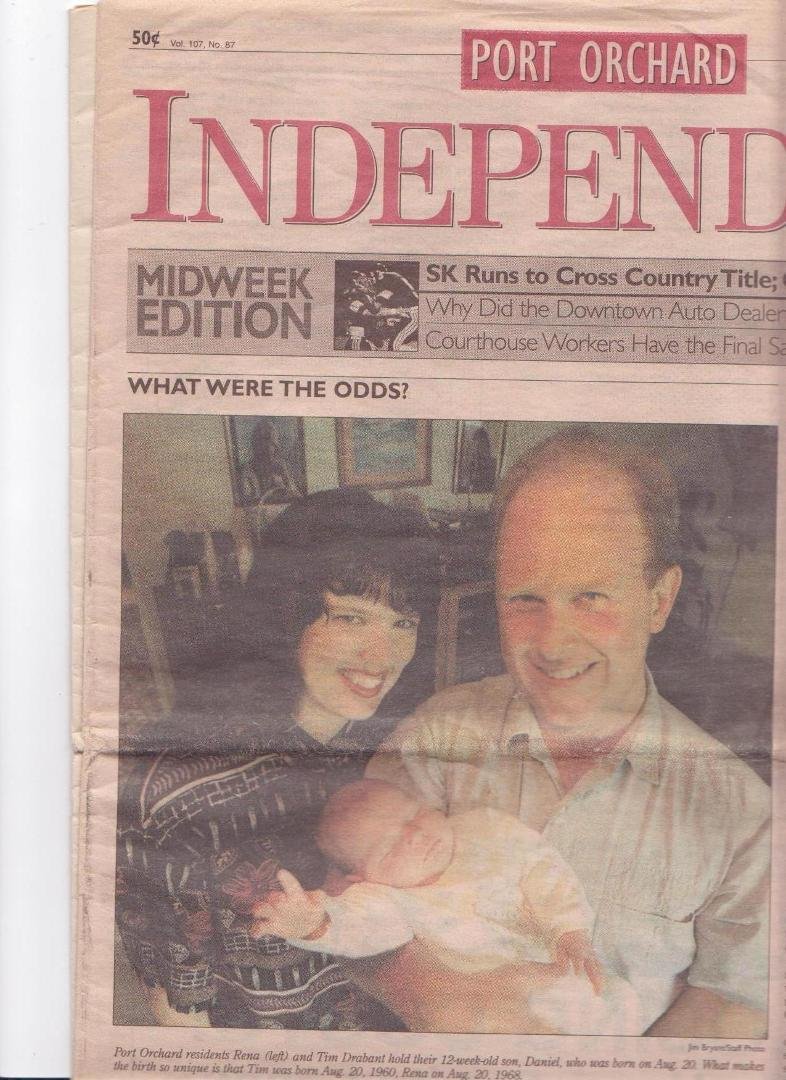 So long ago and now he is bigger than me. Rena is still as beautiful and I love her still!