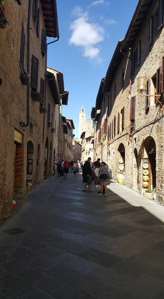 One of the many streets in Florence that we have walked.