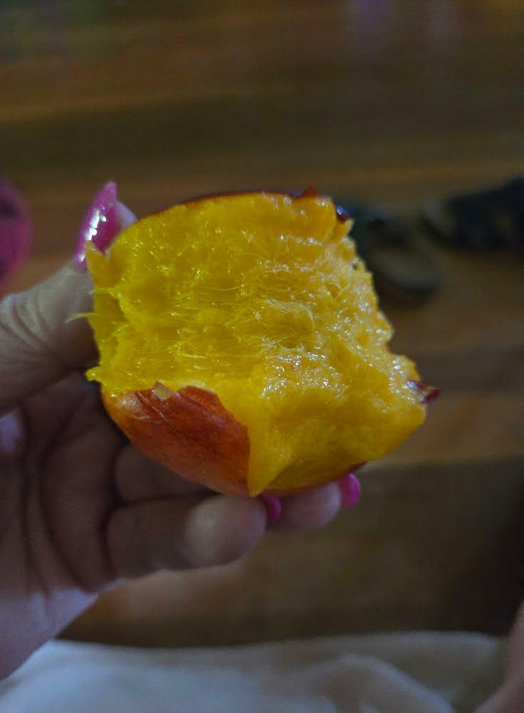 Time flies! 📆 on the left, a nectarine from a tree in our yard..on the right, compliments of Parsons in Keremeos, both were and are soooo delicious!!
LOVE MY NECTARINES!!