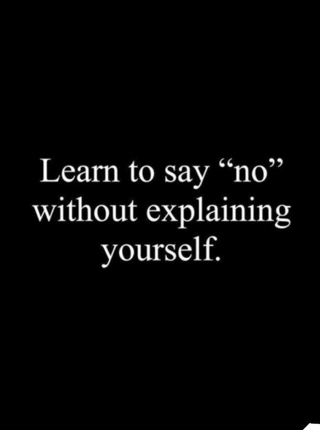 Sometimes, all it takes is saying No, to make a stand In a world surrounded by politically correct by yes men. Be wise, spread love and let foolery fight itself.