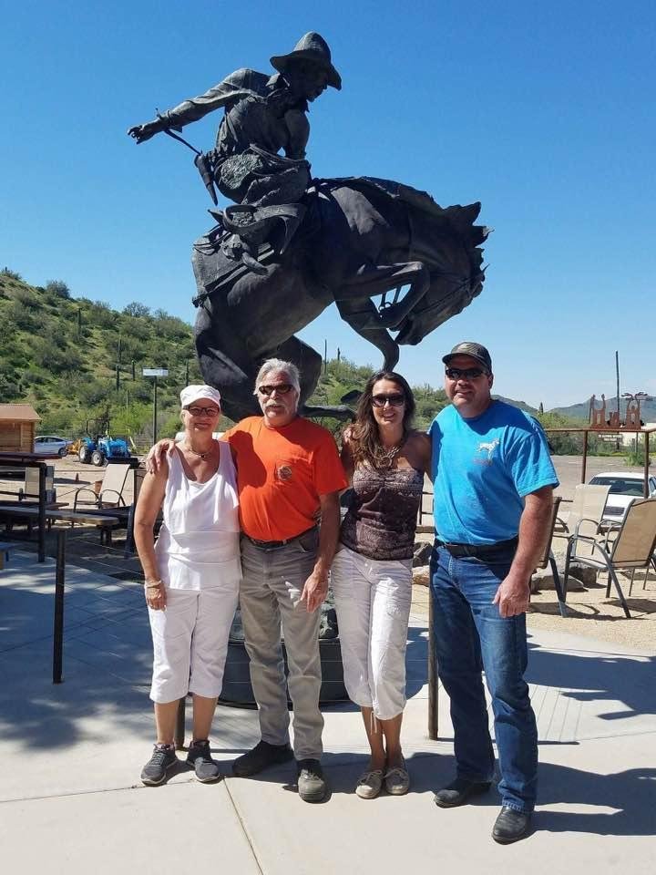What a great day with great family for a ride