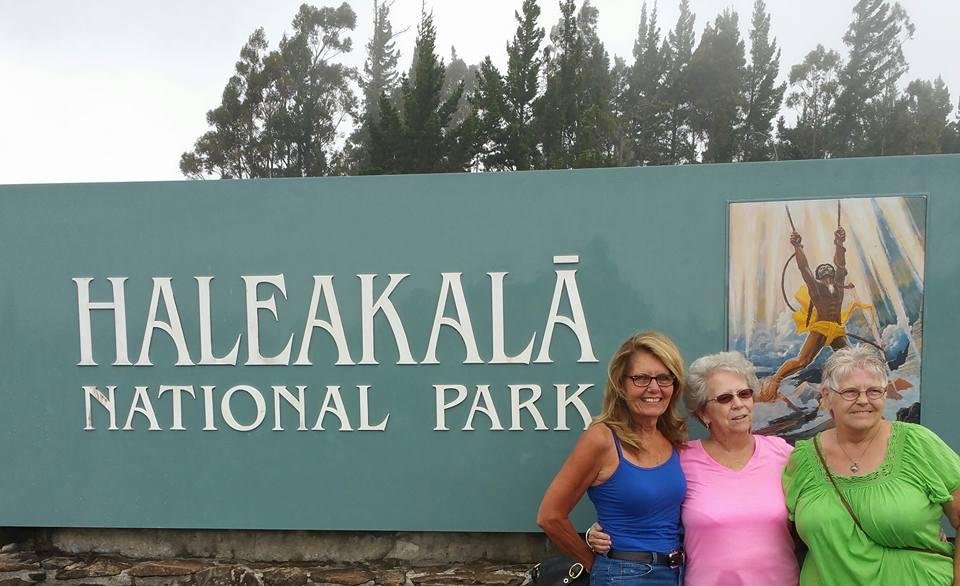 Just shy of 10,023 feet. And Denise Koziel needed  everyone's sweatshirts.  Walked IN the clouds, got cold & wet