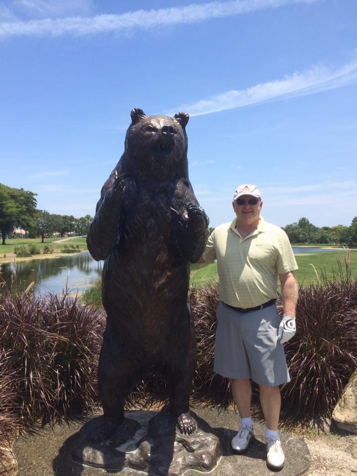 Made par on the first hole of the Bear Trap...don't ask about the second hole!