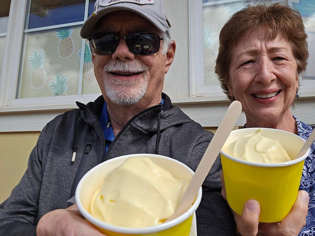 Having a great life together.