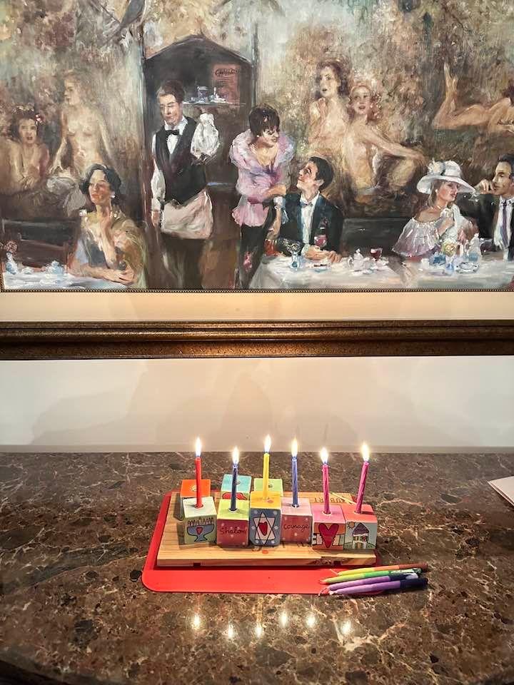 Happy fifth night of Hanukkah! Enjoy😊