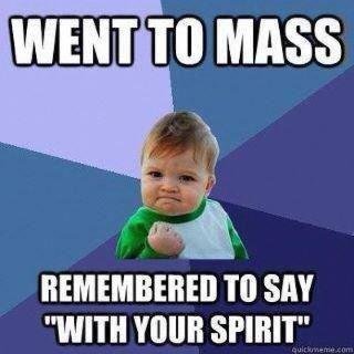 Thanks so much for sharing this image with us Kay! Et cum spititu tuo, back to you!