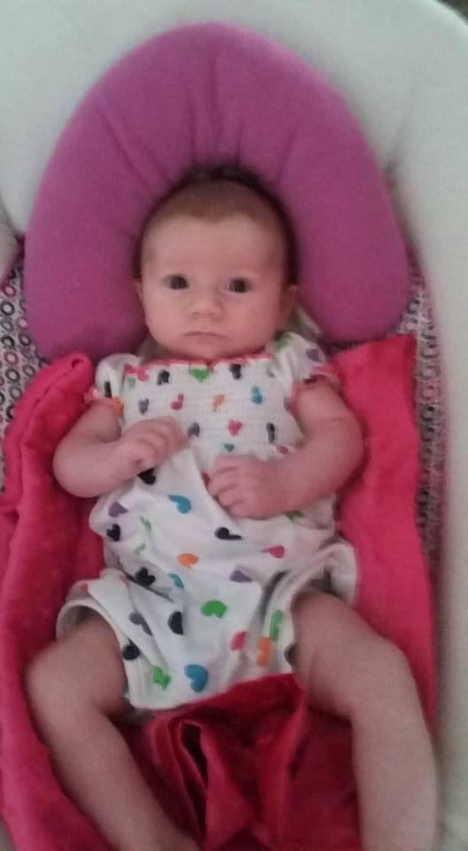 Allison all dressed and ready to spend the day with grandma missi :)