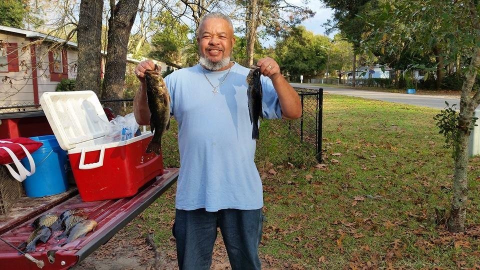 Two of my fish I caught fishing with Mr.Webb today.