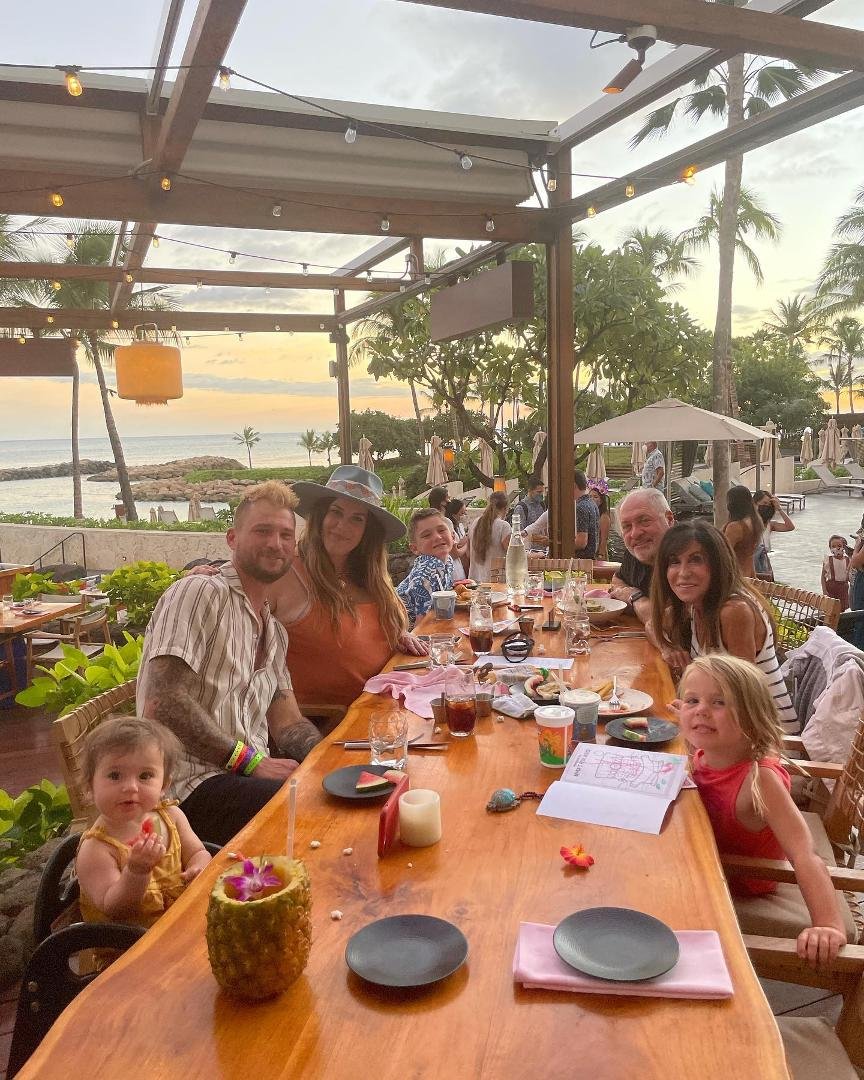 Last night our beautiful family