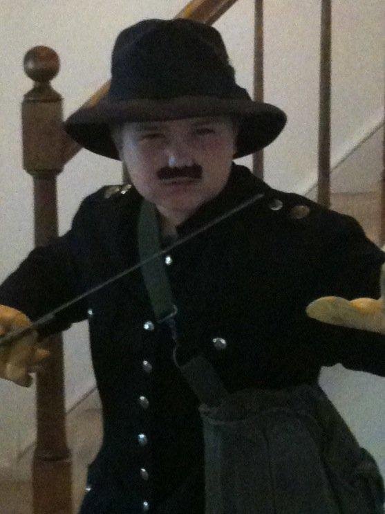 and just where do you think you're going Pilgrim ?