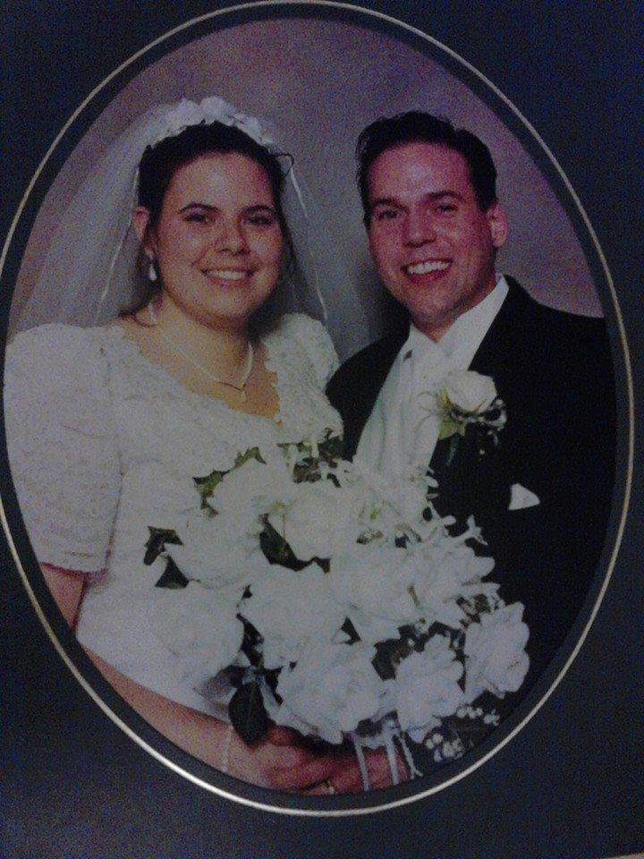 TBT.... Our wedding night October 1999