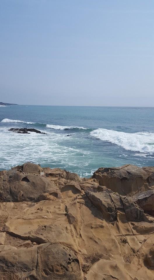 Stopped for a stroll at the beach in Cambria on Sunday...so beautiful.