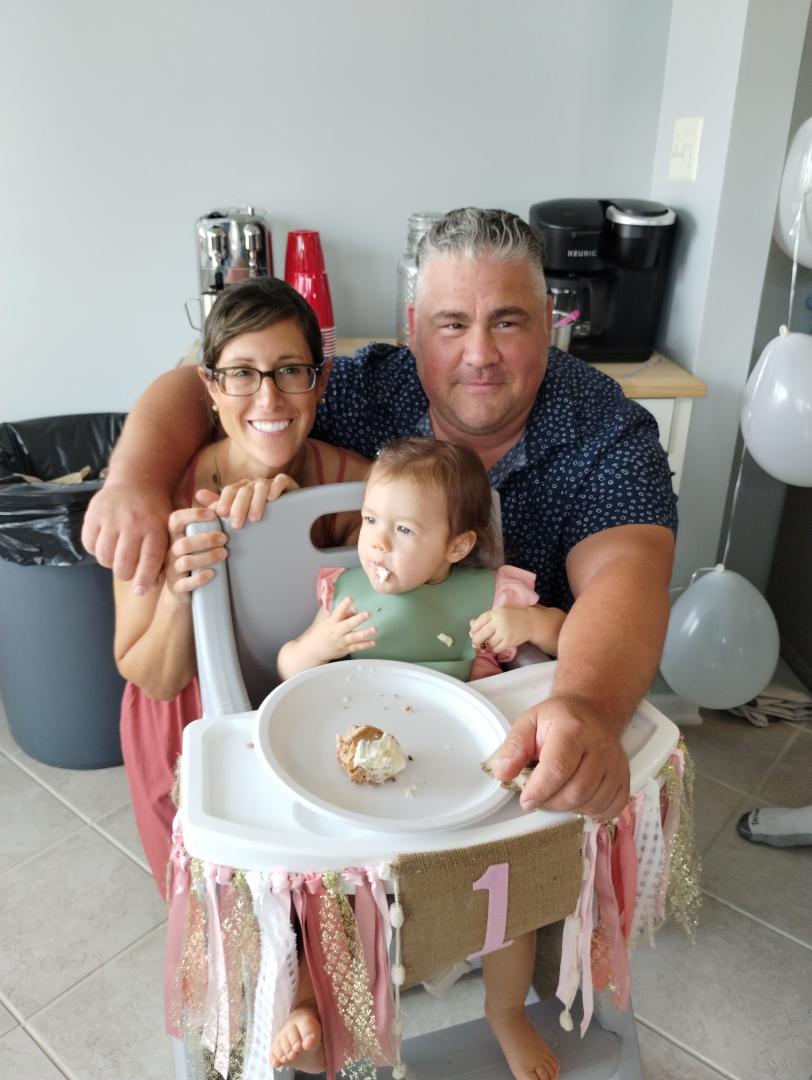 This is my Son, his Girlfriend Kaitlin, and the birthday girl Emmeline! I went down about 3 weeks ago to celebrate her birthday and my daughter Nicole's. It was fun. Hopefully I can get down there and stay awhile longer.