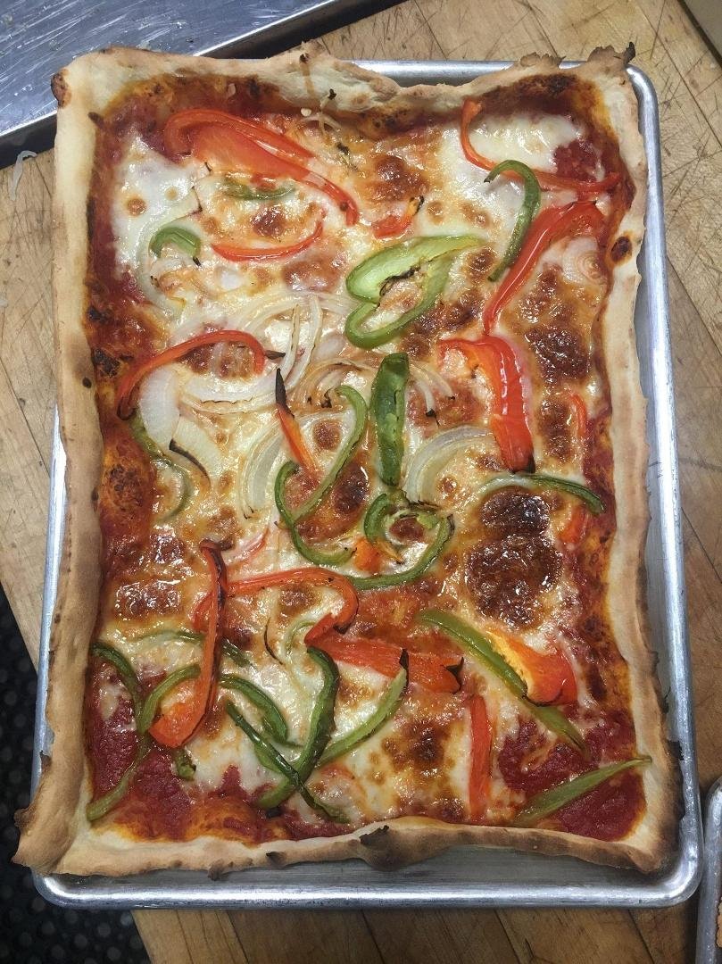 Sky's Gourmet Marketplace
Pizza Pie prepared fresh, baked on site.
Delivery available, add,
wine beer and spirits