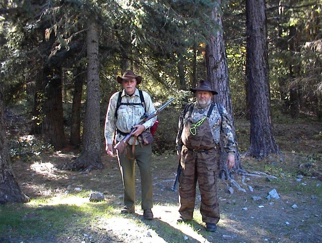 This is one of my favorite photos of Trygve. We were elk hunting in the William O in 2010. Gail snapped this just before we mounted up for another ride up the Sand Ridge Trail to our hunting spot.