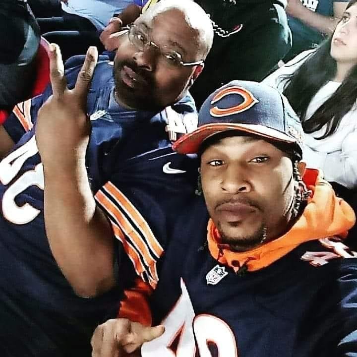 Today  the world lost a real one REST IN PARADISE  Dre Knocca  A TRUE BEARS FAN LIKE YOUR BIG CUZZIN IT'S NOT GOOD BYE IT'S UNTIL WE MEET AGAIN " BEAR DOWN " CHICAGO BEARS TELL THE END
