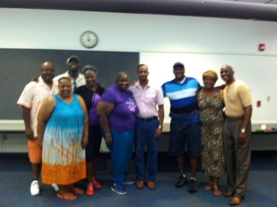 SHS Class of 1975 Alumni Committe Members met @ Sanford Public Library Sat.July 26 in preparation of 40th Class Reunion